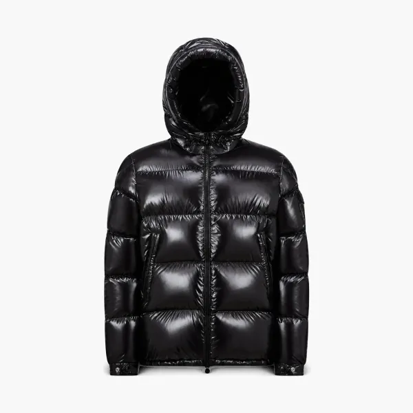 Moncler Ecrins Short Down Jacket Black