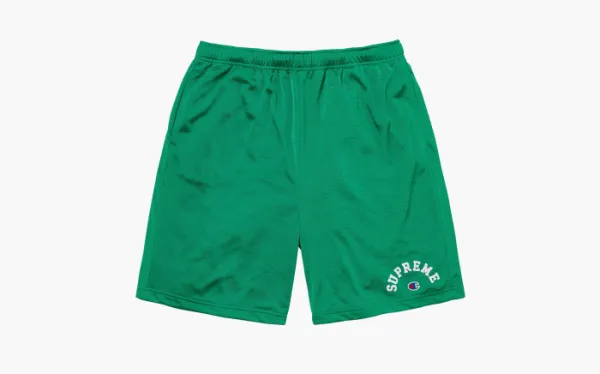Supreme x Champion Mesh Short Green