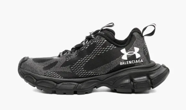Balenciaga 3XL Knit Sneaker x Under Armour WMNS Black