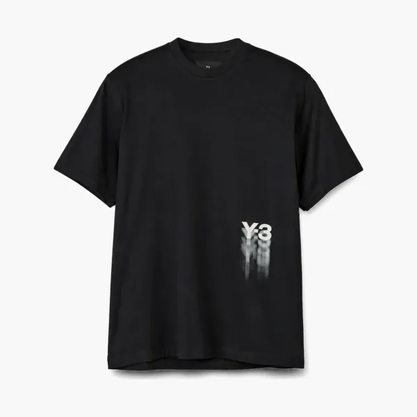 Y-3 GFX Short Sleeve Tee Black