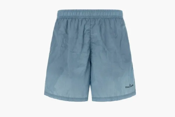 Stone Island Nylon Metal Swim Shorts Blue