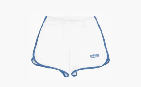 SPORTY & RICH Prince Sporty Performance-Shorts White