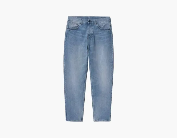 Carhartt WIP Newel Tapered Jeans Light Blue