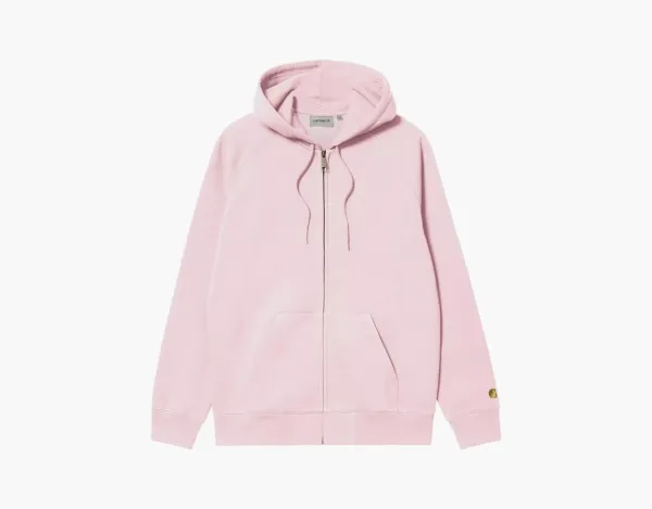 Carhartt WIP Hooded Chase Jacket Pink