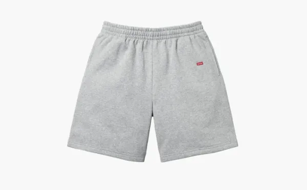 Supreme Small Box Sweatshort  Heather Grey