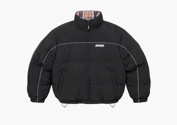 Supreme Reversible Puffer Jacket Black