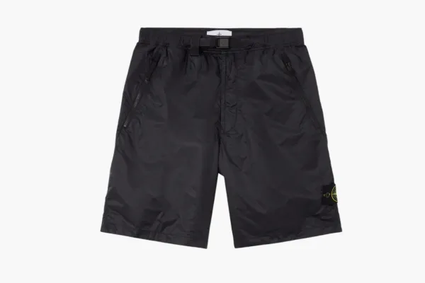 Stone Island Light Ripstop Cordura Advanced Fabrics Shorts Dark Navy