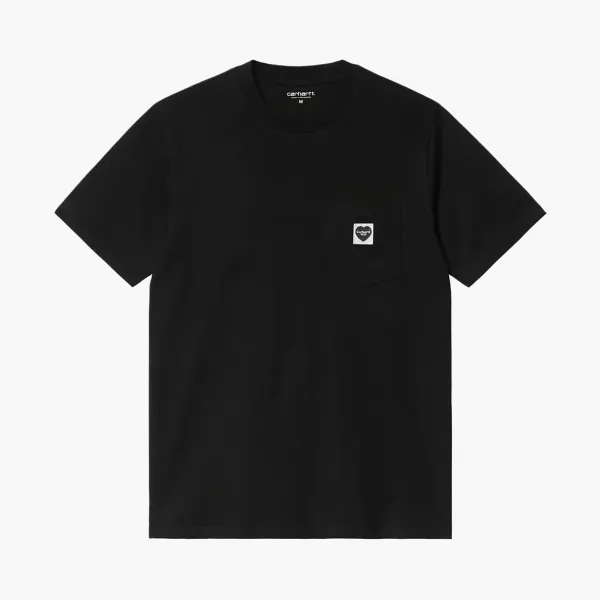 Carhartt WIP Pocket Square Patch T-Shirt Black