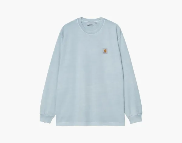 Carhartt WIP Vista Long-Sleeve T-Shirt Light Blue