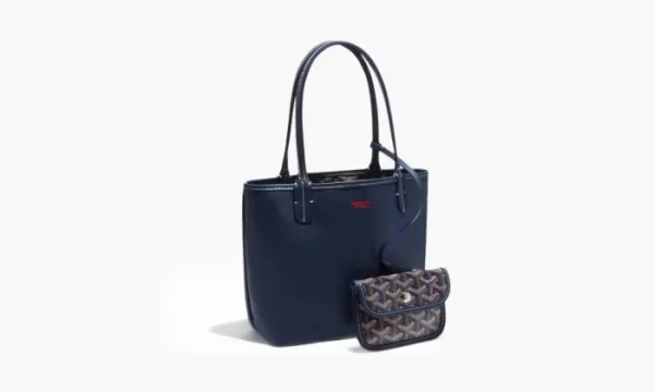 Goyard Anjou Tote Mini Navy Blue