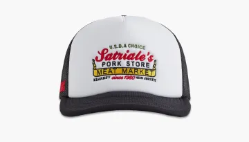 Kith x The Sopranos Satriale's Nolan Trucker Hat Black