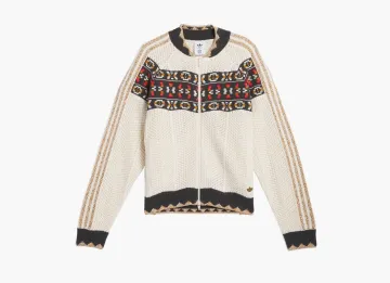 Adidas Originals x Clot Crochet SST Track Top by Edison Chen Cream White