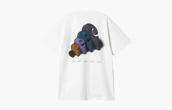 Carhartt WIP Bubble Graphic T-Shirt White
