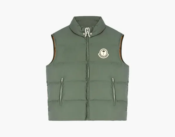 Moncler Vest Unisex Green