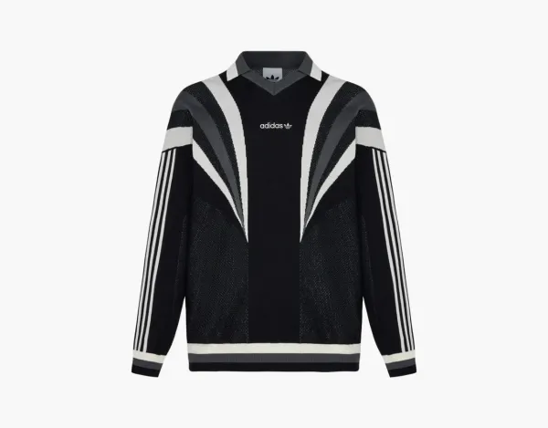 Adidas Originals Santiago Knit Sweatshirt Black