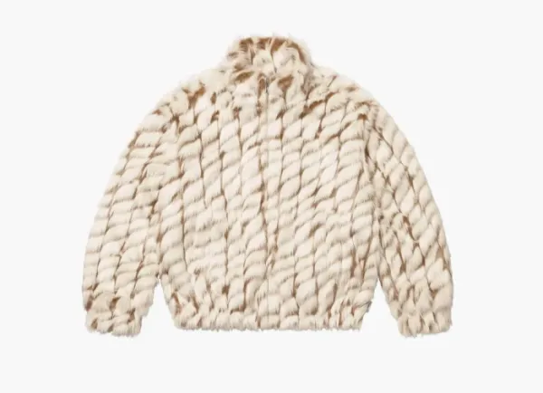 Supreme 2-Tone Windstopper Faux Fur Jacket Tan