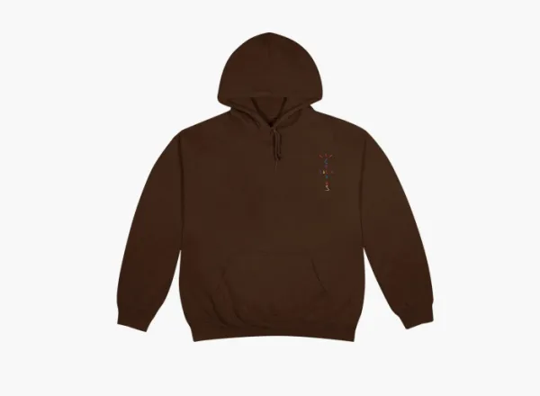 Cactus Jack by Travis Scott x McDonald's Smile Hoodie Brown