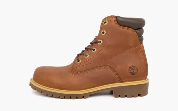 Timberland 6 Inch Waterproof Boot Brown Alburn Nubuck