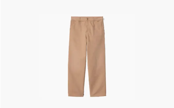 Carhartt WIP FW24 Khaki Men's Jeans Beige