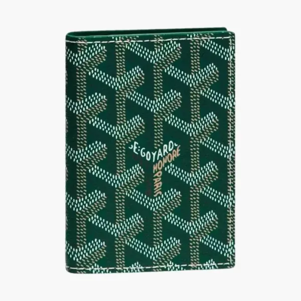 Goyard Saint Marc Card Holder Green