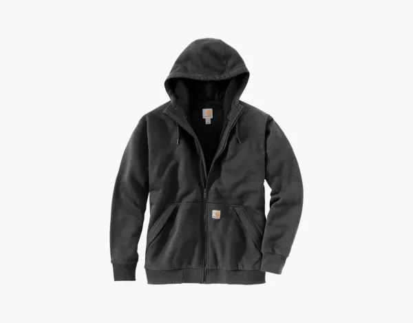 Carhartt Zip Hooded Sweatshirt Black