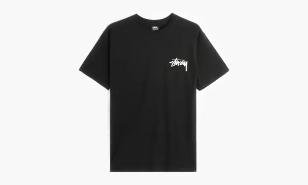 Stussy Fuzzy Dice Tee Black