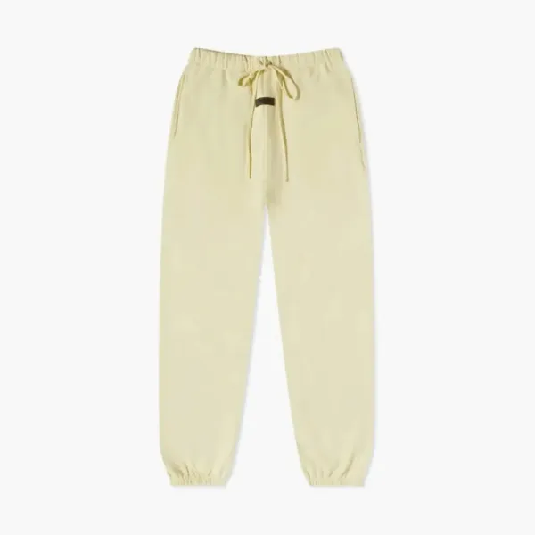 Fear Of God Essentials Logo Sweat Pants Canary