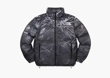 Supreme x The North Face Printed Nuptse Jacket Black