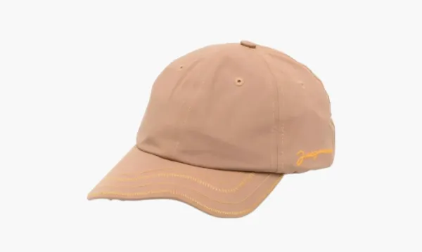 Jacquemus Baseball Cap Dark Beige