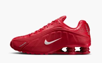 Nike Shox R4 Gym Red Metallic Silver