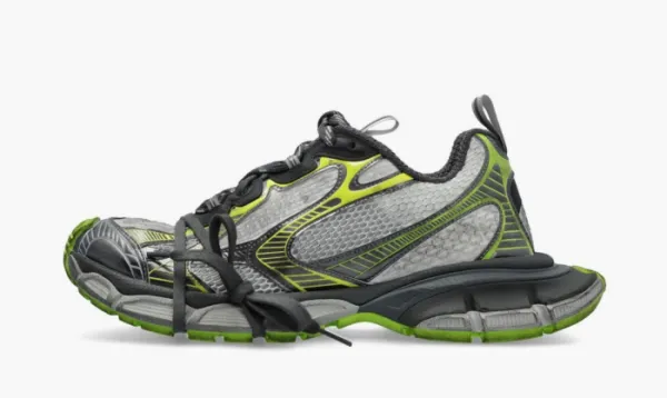 Balenciaga 3XL Sneaker White Grey Yellow Green