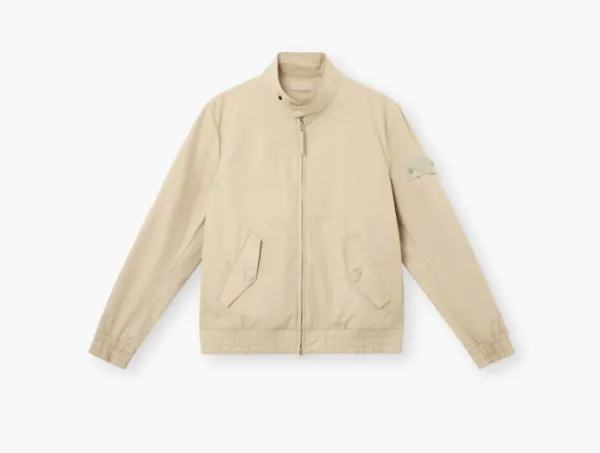 Stone Island Jacket with Natural Weather Barrier Desert