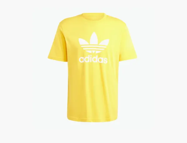 Adidas Originals Adicolor Trefoil Tee Bold Gold
