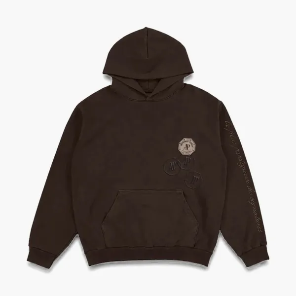 Travis Scott x Audemars Piguet Emblem Hoodie Dark Brown