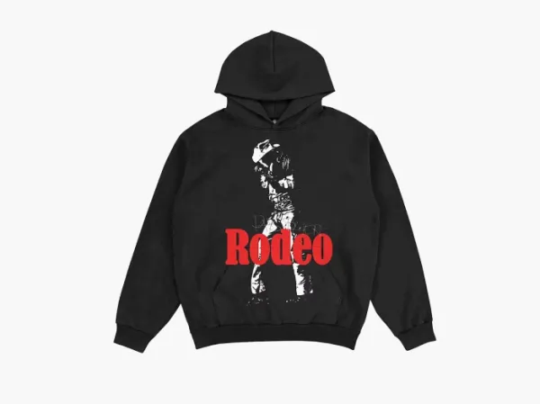 Cactus Jack by Travis Scott Rodeo Hoodie Black