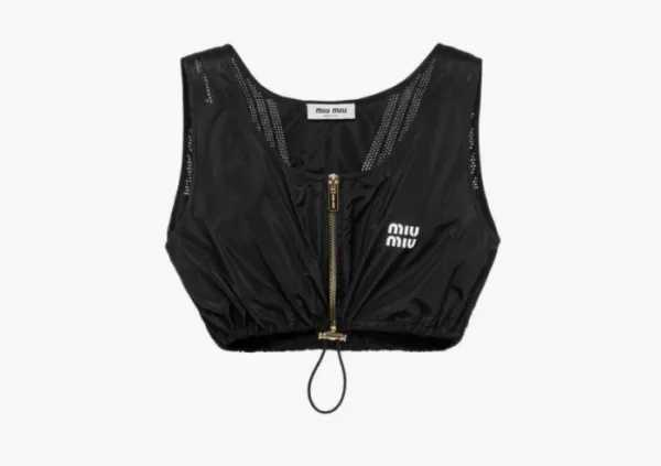 Miu Miu Tank Top Black