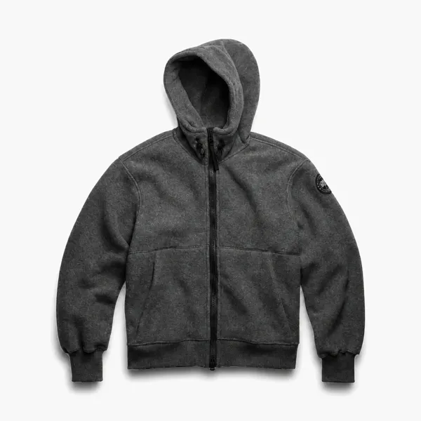 Canada Goose Chilliwack Fleece Bomber Black Label Quarry Grey