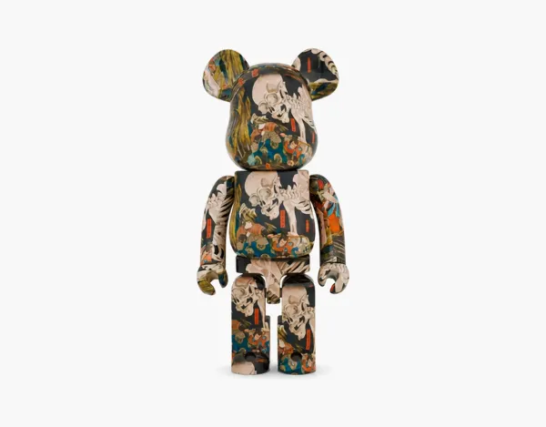 Bearbrick Kuniyoshi Utagawa The Haunted Old Palace at Soma 1000%