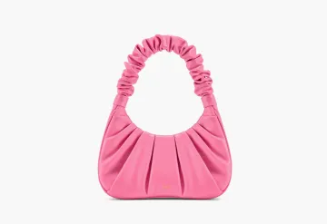 JW PEI Gabbi Ruched Hobo Handbag Pink