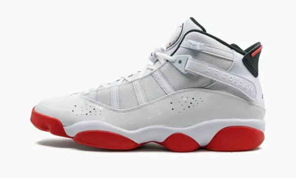 Air Jordan 6 Rings White / University Red