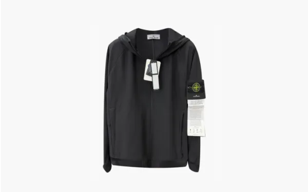 Stone Island Compass Patch Shirt Jacket Black