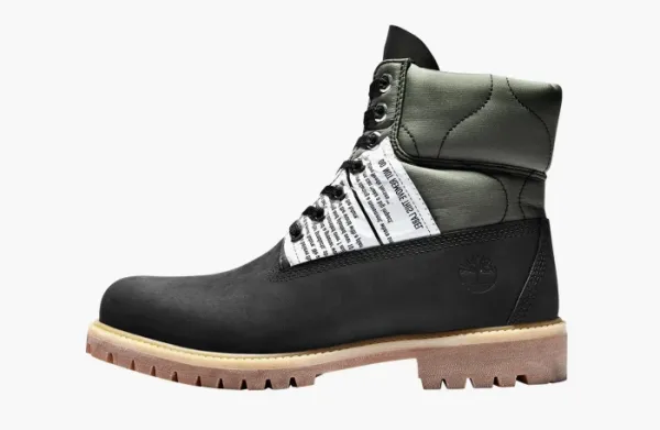 Timberland Tree Pack Premium 6 Inch Boots Black Nubuck