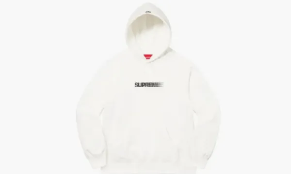 Supreme Motion Logo Hooded Sweatshirt SS23 White