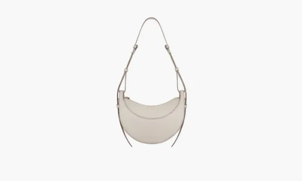 Polene Numero Dix Monochrome Chalk Textured Leather