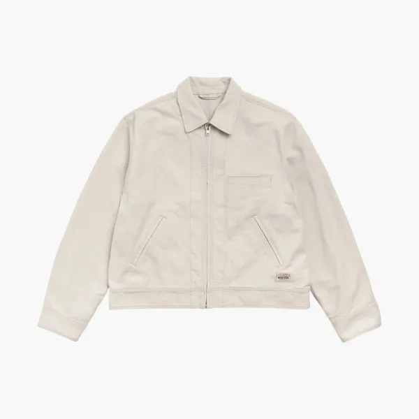 Stussy Work Collared Jacket Stone