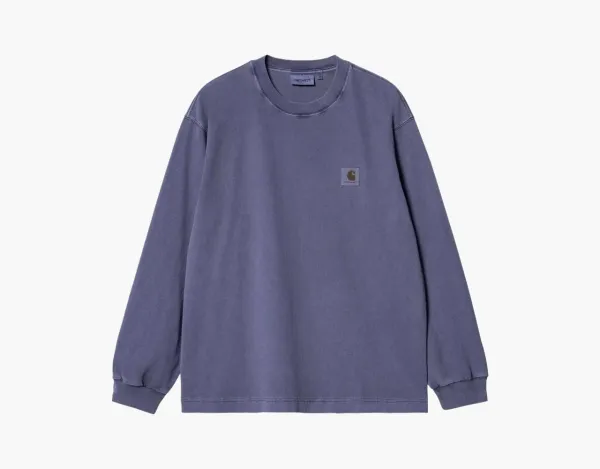Carhartt WIP Vista Long-Sleeve T-Shirt Washed Purple