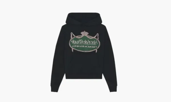 RHUDE Riviera Hoodie Black