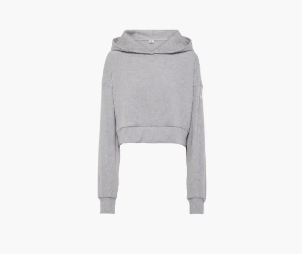 Alo Yoga Muse Hoodie Athletic Heather Grey
