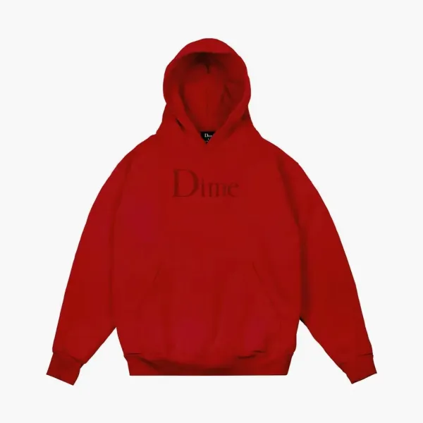 Dime Hoodie Red