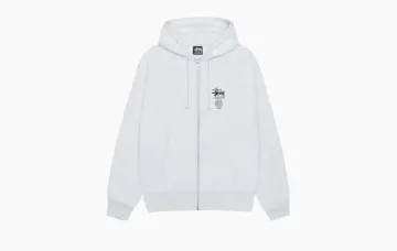 Stussy Swim Out Zip Hoodie Grey